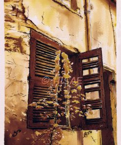 Alternative view of Les persiennes – ENCRE ORIGINALE