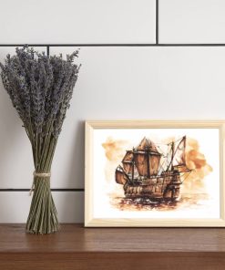 Alternative view of Le galion – AFFICHE A4