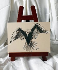 Le corbeau – ENCRE ORIGINALE