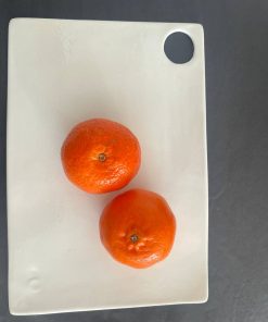 Alternative view of Planche vernissée porcelaine blanche