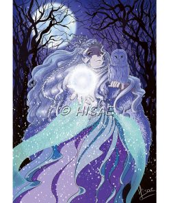 La sorcière de l&rsquo;hiver – CARTE POSTALE